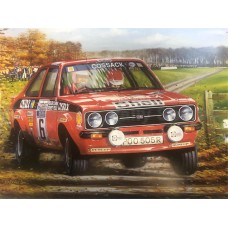 Roger Clark Mk2 Escort 1976 RAC Rally Limited Edition Print